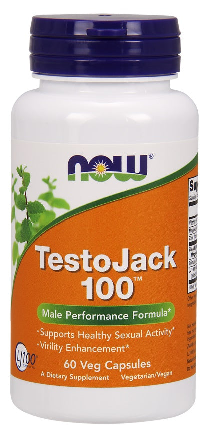 TestoJack 100 - 60 vcaps - Sense42 Beauty and Health