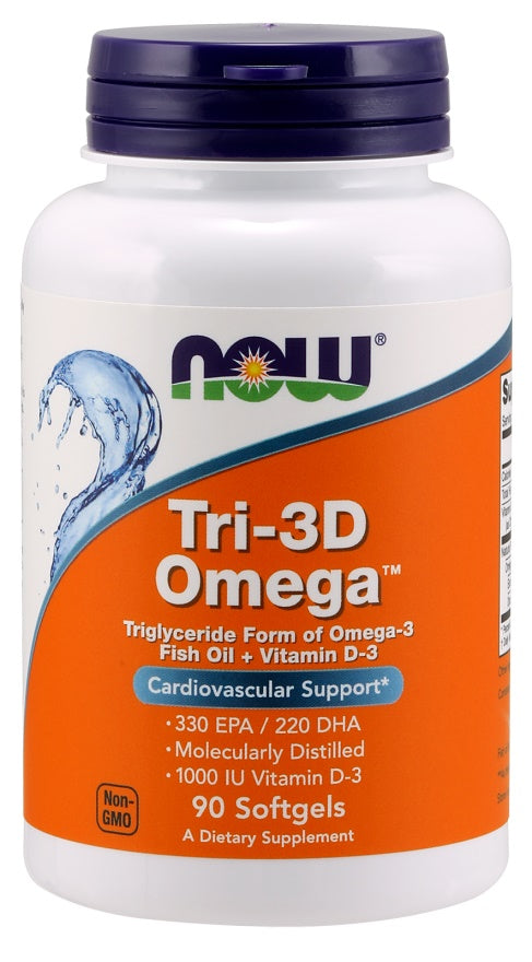 Tri-3D Omega - 90 softgels - Sense42 Beauty and Health