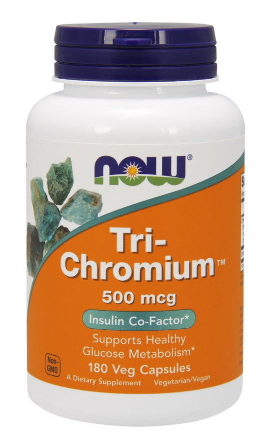 Tri-Chromium, 500mcg - 180 vcaps - Sense42 Beauty and Health