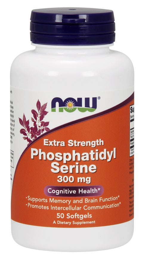 Phosphatidyl Serine, 300mg Extra Strength - 50 softgels - Sense42 Beauty and Health