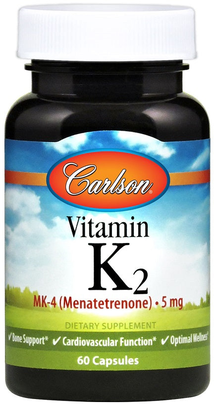 Vitamin K2 MK-4, 5mg - 60 caps - Sense42 Beauty and Health