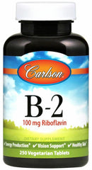 Vitamin B-2, 100mg - 100 vegetarian tablets - Sense42 Beauty and Health
