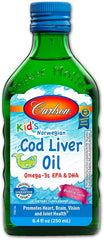 Kid's Cod Liver Oil, 550mg Bubble Gum - 250 ml. - Sense42 Beauty and Health