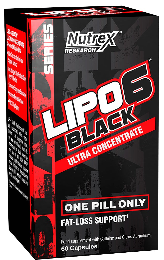 Lipo-6 Black Ultra Concentrate - 60 caps - Sense42 Beauty and Health