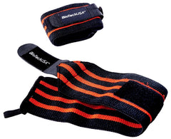 Bedford 8 Wrist Wrap, Black Red - 35cm - Sense42 Beauty and Health
