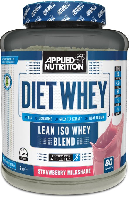 Diet Whey, Strawberry (EAN 634158938122) - 2000g - Sense42 Beauty and Health