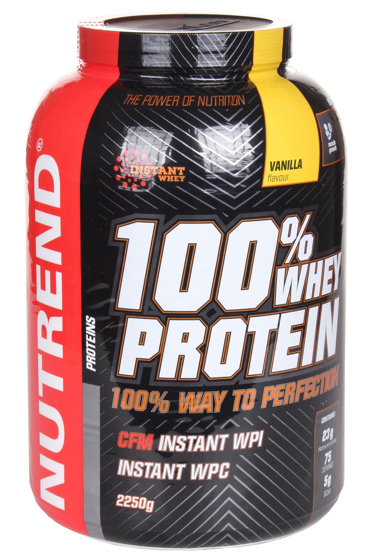 100% Whey Protein, Vanilla - 2250g
