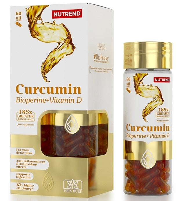 Curcumin + Bioperine + Vitamin D - 60 caps - Sense42 Beauty and Health