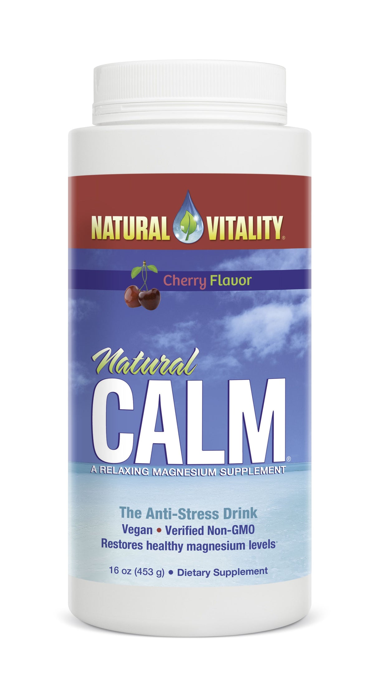 Natural Calm, Cherry - 453g - Sense42 Beauty and Health