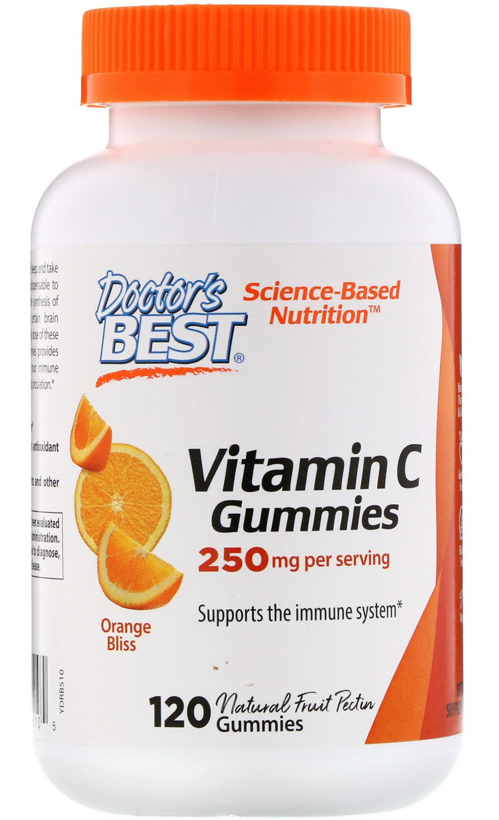 Vitamin C 250 mg, Orange Bliss - 120 gummies - Sense42 Beauty and Health