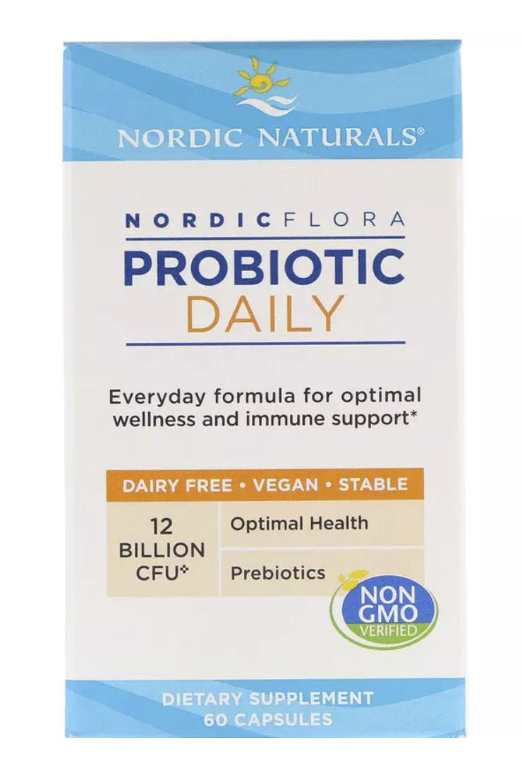 Nordic Flora Probiotic Daily - 60 caps - Sense42 Beauty and Health