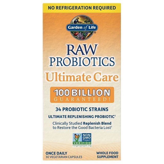 Raw Probiotics Ultimate Care - 30 vcaps - Sense42 Beauty and Health