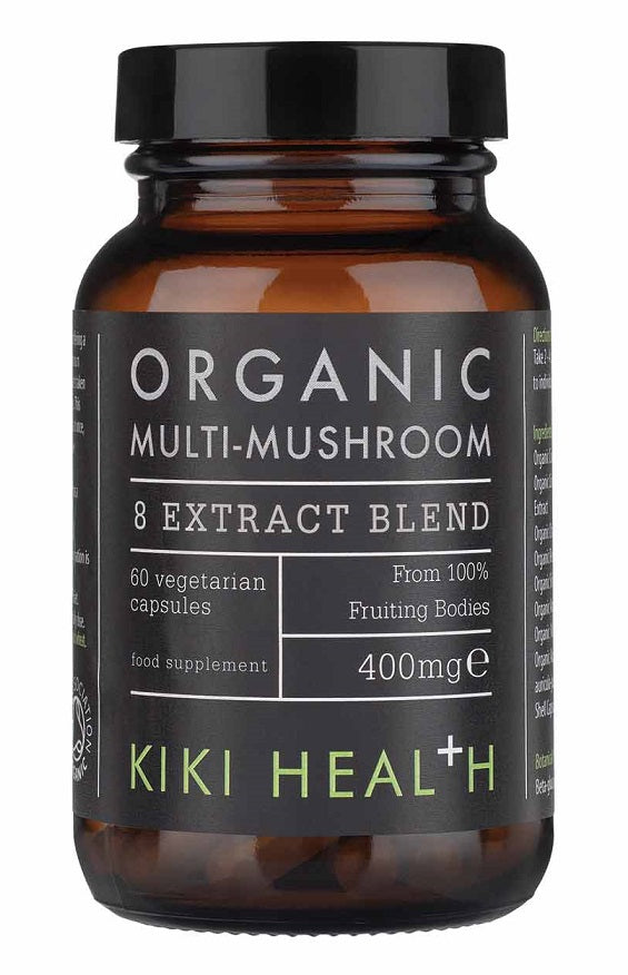 Multi-Mushroom Blend Organic, 400mg - 60 vcaps - Sense42 Beauty and Health
