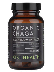 Chaga Extract Organic, 380mg - 60 vcaps - Sense42 Beauty and Health