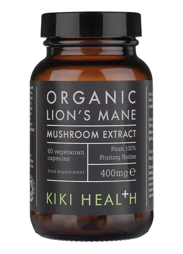 Lion's Mane's Extract Organic, 400mg - 60 vcaps - Sense42 Beauty and Health