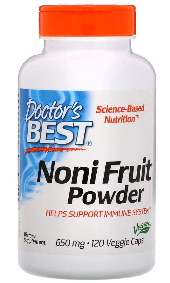 Noni Fruit Powder, 650mg - 120 vcaps - Sense42 Beauty and Health
