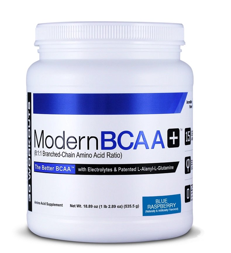 Modern BCAA+, Blue Raspberry - 535g - Sense42 Beauty and Health