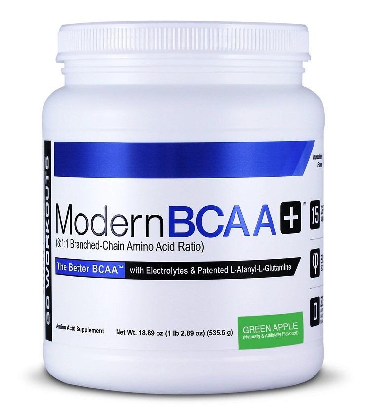 Modern BCAA+, Green Apple - 535g - Sense42 Beauty and Health