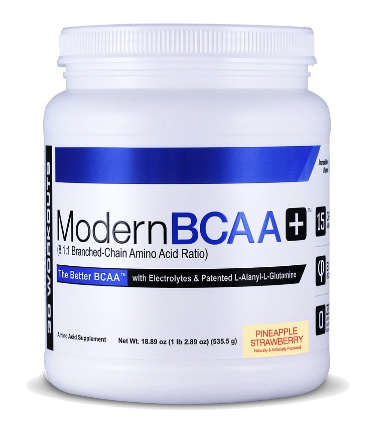 Modern BCAA+, Pineapple Strawberry - 535g - Sense42 Beauty and Health