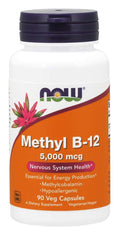 Methyl B-12, 5000mcg - 90 vcaps - Sense42 Beauty and Health
