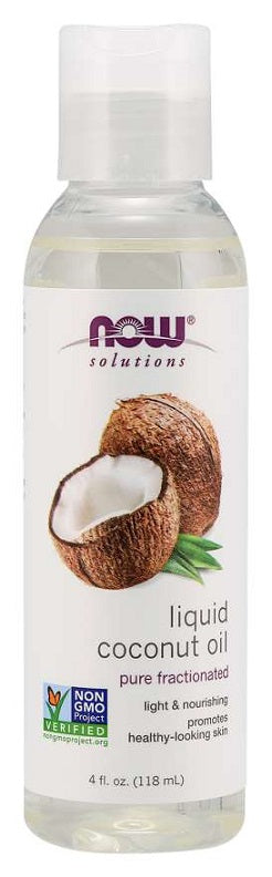 Coconut Oil, Liquid Pure Fractionated - 118 ml. - Sense42 Beauty and Health