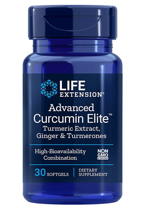 Advanced Curcumin Elite Turmeric Extract, Ginger & Turmerones - 30 softgels - Sense42 Beauty and Health