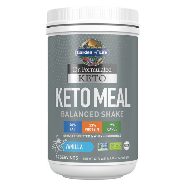 Dr. Formulated Keto Meal, Vanilla - 672g - Sense42 Beauty and Health