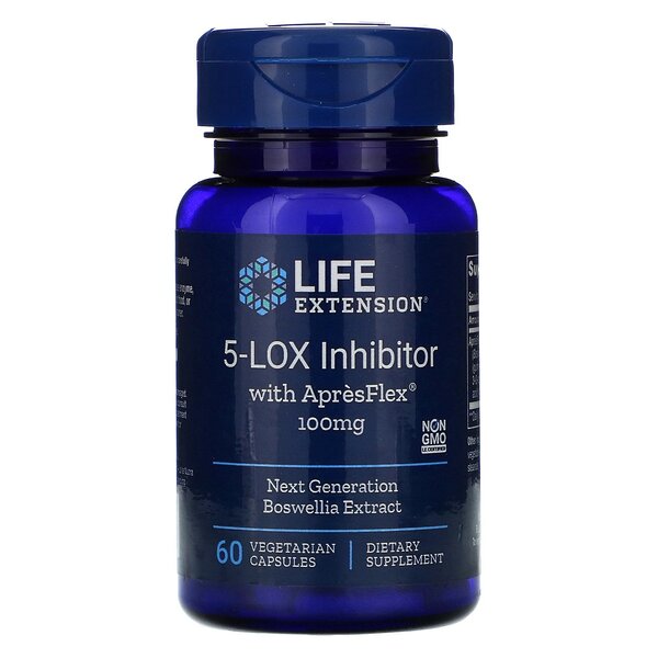 5-LOX Inhibitor with ApresFlex, 100mg - 60 vcaps - Sense42 Beauty and Health