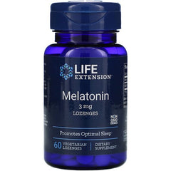 Melatonin, 3mg - 60 vegetarian lozenges - Sense42 Beauty and Health