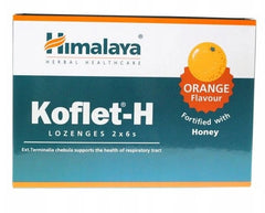 Koflet-H, Orange - 12 lozenges