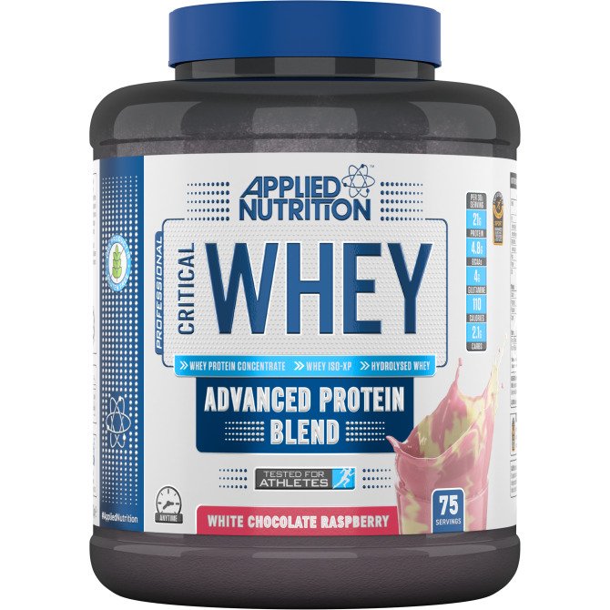 Critical Whey, White Chocolate Raspberry (EAN 634158562945) - 2000g - Sense42 Beauty and Health