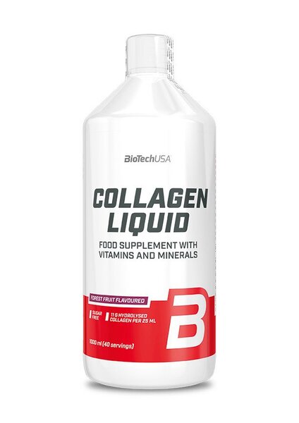 BioTechUSA Collagen Liquid Forest Fruit - 1000 ml.
