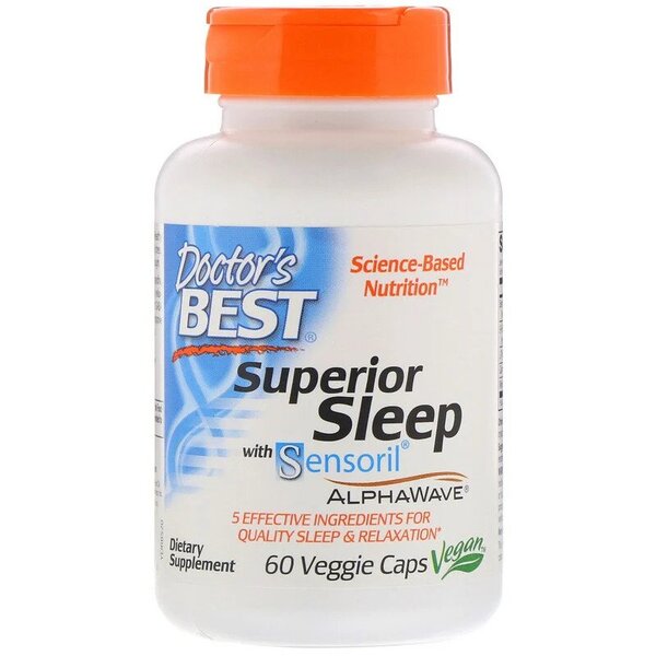 Superior Sleep - 60 vcaps - Sense42 Beauty and Health