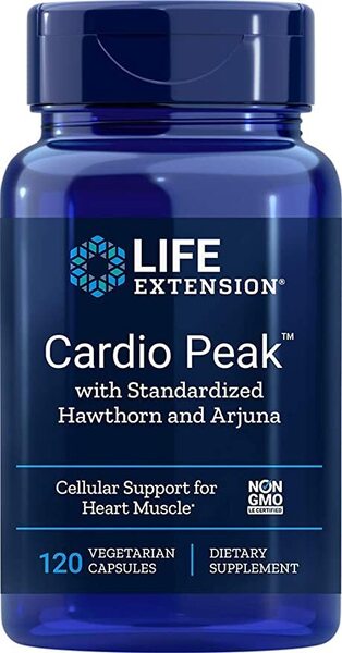 Cardio Peak with Standardized Hawthorn and Arjuna - 120 vcaps - Sense42 Beauty and Health