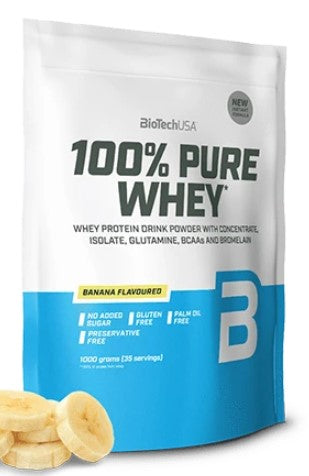 100% Pure Whey, Banana - 1000g