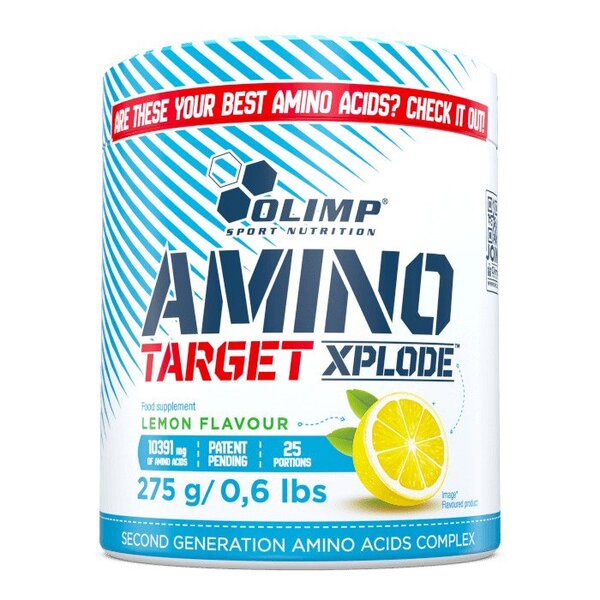 Amino Target Xplode, Lemon - 275g - Sense42 Beauty and Health
