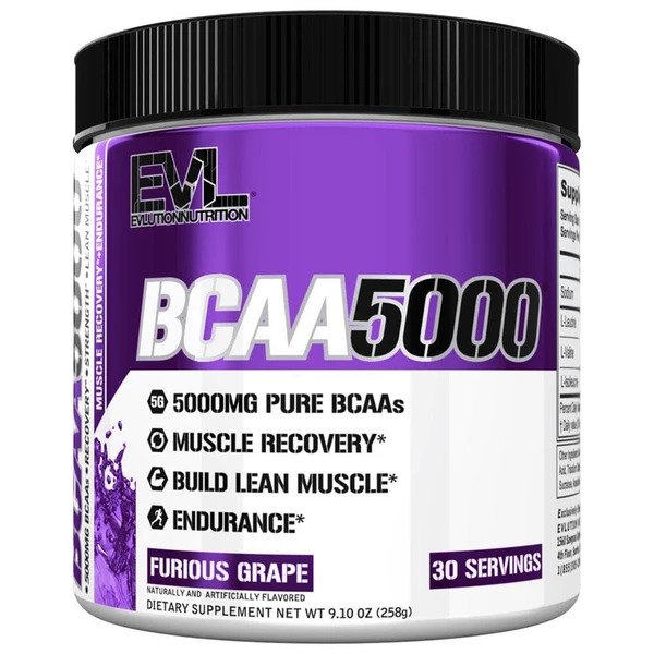 BCAA 5000, Furious Grape - 258g - Sense42 Beauty and Health
