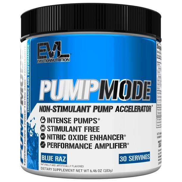 PumpMode Powder, Blue Raz - 183g - Sense42 Beauty and Health