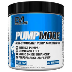 PumpMode Powder, Blue Raz - 183g - Sense42 Beauty and Health