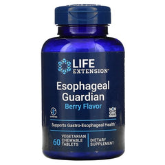Life Extension Esophageal Guardian, Berry Flavor - 60 vegetarian chewable tabs