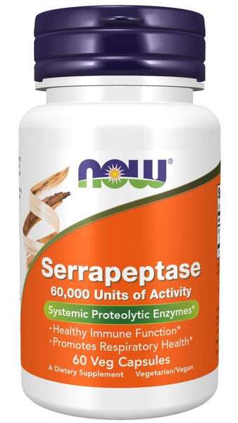 Serrapeptase - 60 vcaps - Sense42 Beauty and Health