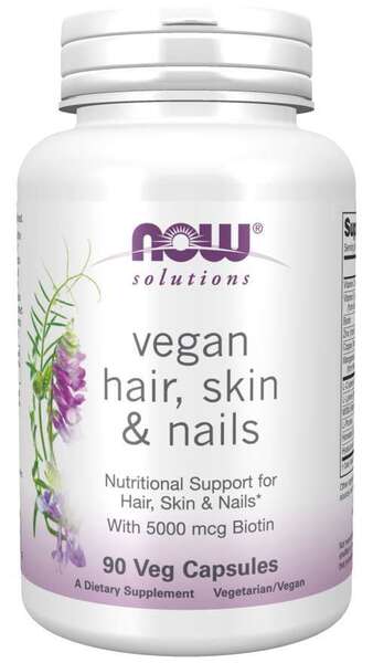 Vegan Hair, Skin & Nails - 90 vcaps - Sense42 Beauty and Health