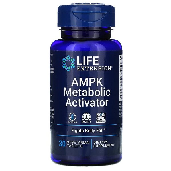 AMPK Metabolic Activator - 30 vegetarian tabs - Sense42 Beauty and Health