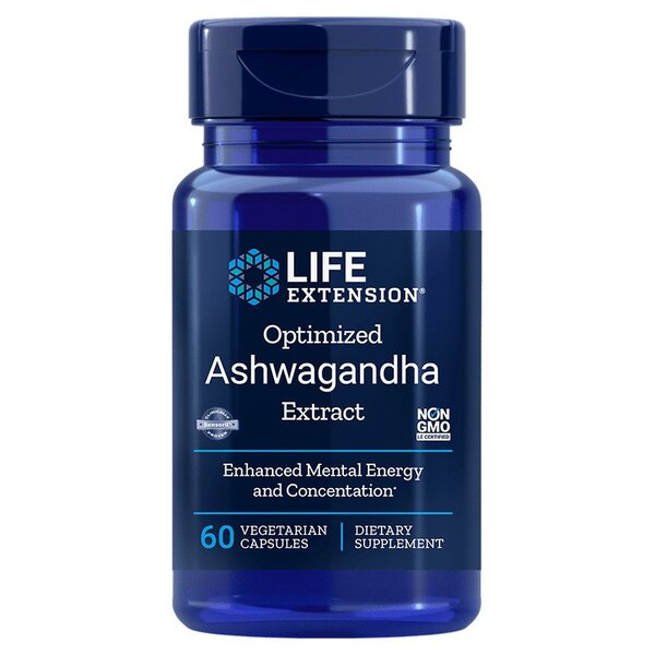 Optimized Ashwagandha Extract - 60 vcaps - Sense42 Beauty and Health