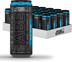 Applied Nutrition ABE Energy + Performance Cans Blue Lagoon - 24 x 330 ml. - Sense42 Beauty and Health