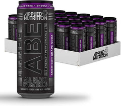 Applied Nutrition ABE Energy + Performance Cans American Grape Soda - 24 x 330 ml. - Sense42 Beauty and Health
