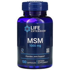 MSM, 1000mg - 100 caps - Sense42 Beauty and Health