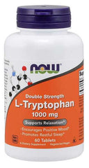 L-Tryptophan, 1000mg Double Strength - 60 tabs - Sense42 Beauty and Health