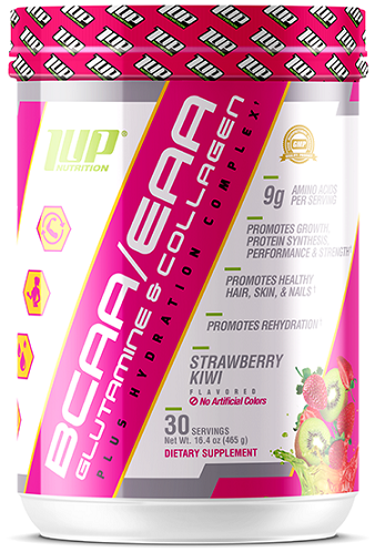 Her BCAA/EAA Glutamine & Collagen Plus Hydration Complex, Strawberry Kiwi - 465g - Sense42 Beauty and Health