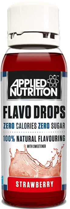 Flavo Drops, Strawberry - 38 ml. - Sense42 Beauty and Health